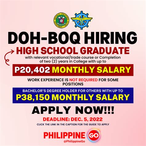 BOQ has opportunities available to apply .